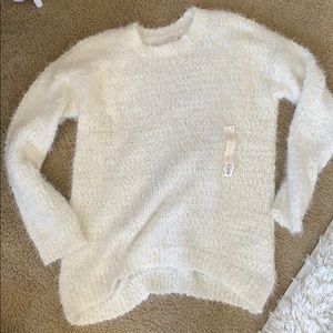 Cute fuzzy cozy sweater